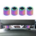 4 in 1 Car Seat Headrest Collars Rings Decor(Colorful)