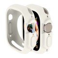 For Apple Watch Ultra 49mm Candy TPU Protective Case(Cream White)