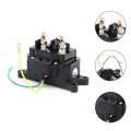 For UTV / Pickup Truck / ATV Electric Winch Relay Heavy Duty Solenoid Contactor with Rocker Arm & Sw