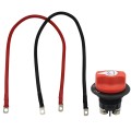 100A 8AWG Car Yacht Battery Selector Isolator Disconnect Rotary Switch Cut With Power Cord