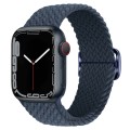 Buckle Nylon Braided Watch Band for Apple Watch Ultra 49mm&Watch Ultra 2 49mm / Series 9&8&7 45mm /