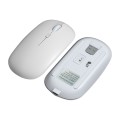 FOREV FVW312 1600dpi Bluetooth 2.4G Wireless Dual Mode Mouse(White)