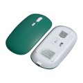 FOREV FVW312 1600dpi Bluetooth 2.4G Wireless Dual Mode Mouse(Dark Green)
