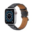 Genuine Leather Watch Band For Apple Watch Ultra 49mm / Series 8&7 45mm / SE 2&6&SE&5&4 44mm / 3&2&1