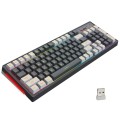 HXSJ L900 RGB Backlit Two-color Injection Keycaps 2.4G Wireless Keyboard