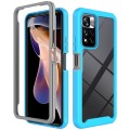 For Xiaomi Redmi Note 11 Pro+ 5G Global Starry Sky Solid Color Shockproof TPU Clear PC Phone Case(Sk