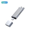 ORICO 256GB Type-C USB3.2 Gen1 USB Flash Drive, Read 260MB/s, Write 50MB/s (Silver)