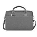 WiWU Minimalist Pro Laptop Handbag For 15.6 inch(Grey)