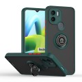 For Xiaomi Redmi A1+ Q Shadow 1 Series TPU + PC Phone Case with Ring(Dark Green)