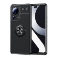 For Xiaomi Civi 2 Metal Ring Holder TPU Phone Case(Black)