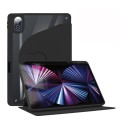 For Honor Pad 8 12 inch 2022 Acrylic 360 Degree Rotation Holder Tablet Leather Case(Black)
