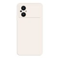 For Xiaomi Poco M5 Imitation Liquid Silicone Phone Case(White)