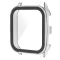 For Garmin Venu Sq2 PC + 9H Tempered Glass Integrated Protective Watch Case(Transparent)