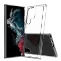 For Samsung Galaxy S23 Ultra 5G Scratchproof Acrylic TPU Phone Case(Transparent)