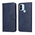 For Xiaomi Redmi A1+ Classic Calf Texture Flip Leather Case(Blue)