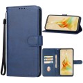 For OPPO Reno9 Pro Leather Phone Case(Blue)