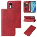 For Infinix Hot 11s NFC Magnetic Closure Leather Phone Case(Red)