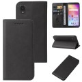 For TCL A3 A509DL/A30 Magnetic Closure Leather Phone Case(Black)