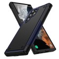 For Samsung Galaxy S22 Ultra 5G PC + TPU Shockproof Protective Phone Case(Blue+Black)