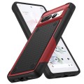 For Google Pixel 7 Pro 5G PC + TPU Shockproof Protective Phone Case(Red+Black)