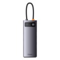 Baseus StarJoy Multifunctional 6-Port USB-C / Type-C HUB Adapter(Grey)