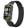 For Xiaomi Mi Band 7 Pro Integrated PC Protective Case + Nylon Loop Watch Band(Reflective Black)