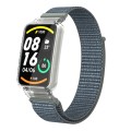 For Xiaomi Mi Band 7 Pro Integrated PC Protective Case + Nylon Loop Watch Band(Storm Gray)