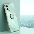 For Xiaomi Redmi Note 12 China XINLI Straight Edge 6D Electroplate TPU Phone Case with Ring Holder(M