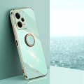 For Xiaomi Redmi Note 12 Pro 5G China XINLI Straight Edge 6D Electroplate TPU Phone Case with Ring H