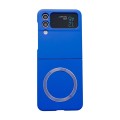 For Samsung Galaxy Z Flip3 5G Skin Feel MagSafe Magnetic Phone Case(Royal Blue)