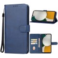 For Samsung Galaxy A34 5G Leather Phone Case(Blue)
