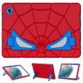 For Samsung Galaxy Tab A8 10.5 2021 Silicone + PC Shockproof Protective Tablet Case(Red+Blue)