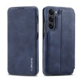For Samsung Galaxy S23+ 5G LC.IMEEKE Hon Ancient Series Flip Leather Phone Case(Blue)