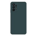 For Samsung Galaxy A23 Imitation Liquid Silicone Phone Case(Dark Green)