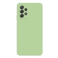 For Samsung Galaxy A52/A52s 5G Imitation Liquid Silicone Phone Case(Matcha Green)