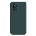 For Samsung Galaxy A53 5G Imitation Liquid Silicone Phone Case(Dark Green)