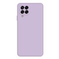For Samsung Galaxy M33 Imitation Liquid Silicone Phone Case(Purple)