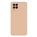 For Samsung Galaxy M33 Imitation Liquid Silicone Phone Case(Apricot)
