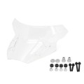 For Yamaha MT09 FZ09 21-22 Motorcycle Airflow Deflector Windshield(Transparent)