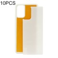 For Samsung Galaxy S20 Ultra 10pcs Thermal Transfer Glass Phone Case(Transparent)