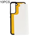 For Samsung Galaxy S22 5G 10pcs Thermal Transfer Glass Phone Case(Black)