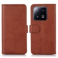 For Xiaomi 13 Cow Texture Leather Phone Case(Brown)