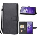 For Samsung Galaxy A24 5G Leather Phone Case(Black)