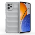 For Huawei nova Y61 Magic Shield TPU + Flannel Phone Case(Grey)