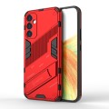 For Samsung Galaxy A34 5G Punk Armor 2 in 1 PC + TPU Phone Case(Red)