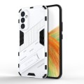For Samsung Galaxy A34 5G Punk Armor 2 in 1 PC + TPU Phone Case(White)