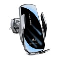 V5 15W Smart Induction Wireless Charger Car Phone Holder(Black)