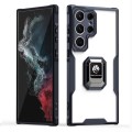 For Samsung Galaxy A73 5G Armor Shockproof Magnetic Ring Phone Case(Black)
