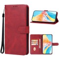 For OPPO Reno8 T 5G Leather Phone Case(Red)