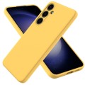 For Samsung Galaxy S24 5G Color Liquid Silicone Phone Case(Yellow)